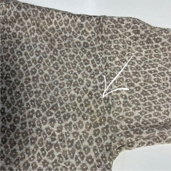 Vintage Cheetah Oversized 80’s Sweater - Picture 7 of 7